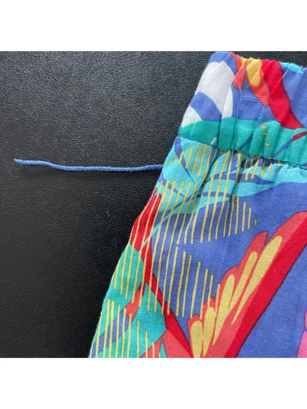 Talbots Women Tropical Parrot Midi Skirt Size S Resort Coastal Vacation Colorful - Picture 6 of 11
